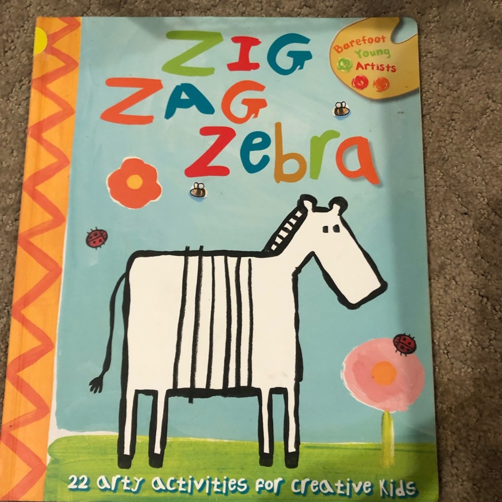 📚5 for $15 Zig Zag Zebra